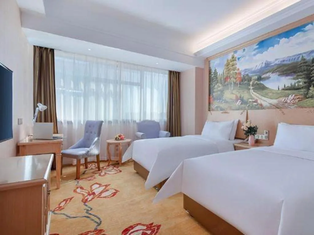Bed in Vienna Hotel Shandong Zaozhuang Qingtan Road