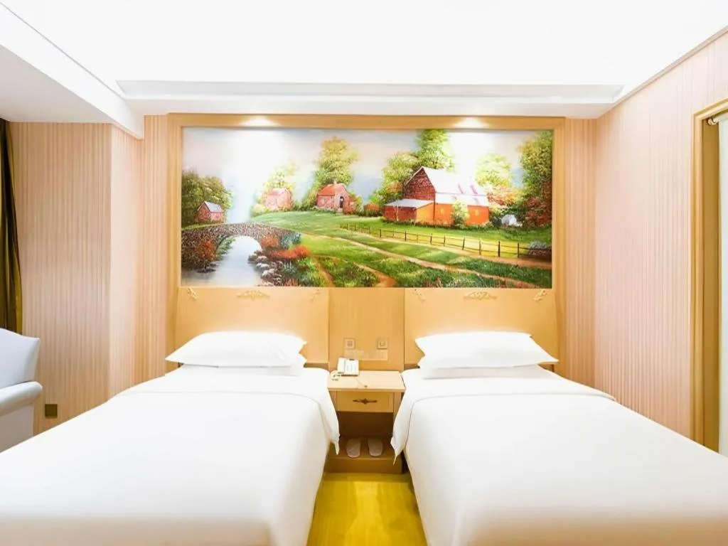 Bed in Vienna Hotel Shandong Zaozhuang Qingtan Road