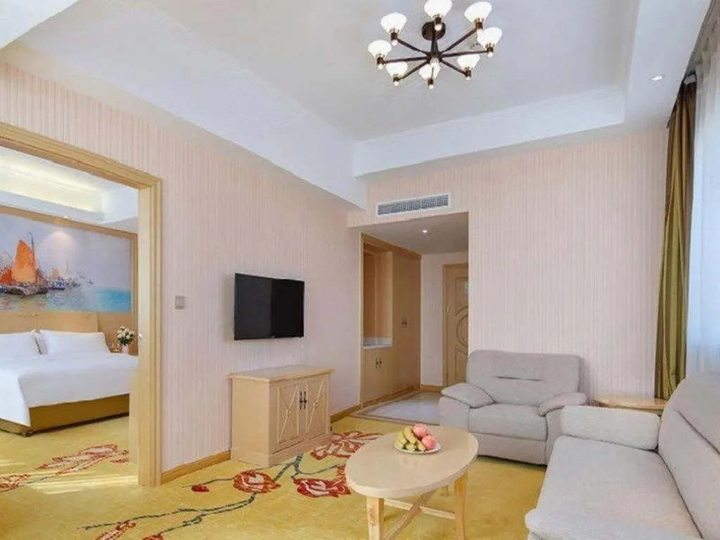 Bed in Vienna Hotel Shandong Zaozhuang Qingtan Road