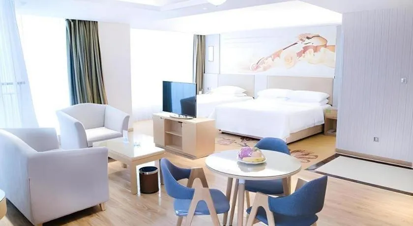 Bed in Vienna Hotel Shandong Qingzhou Ancient City