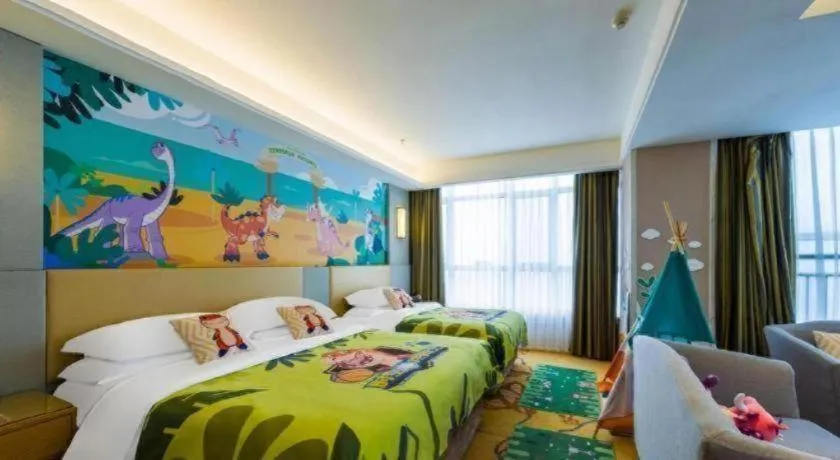 Bed in Vienna Hotel Shandong Qingzhou Ancient City