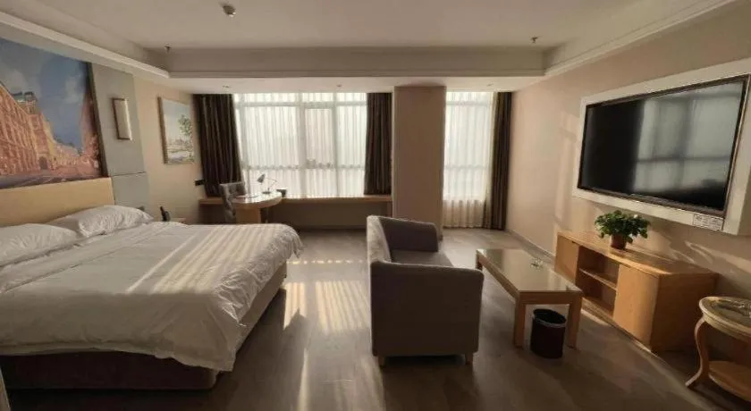 Bed in Vienna Hotel Shandong Qingzhou Ancient City