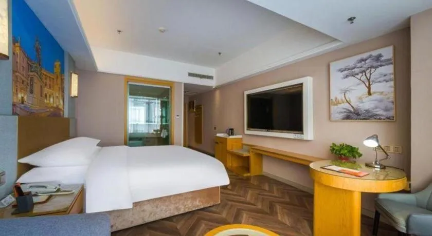 Bed in Vienna Hotel Shandong Qingzhou Ancient City