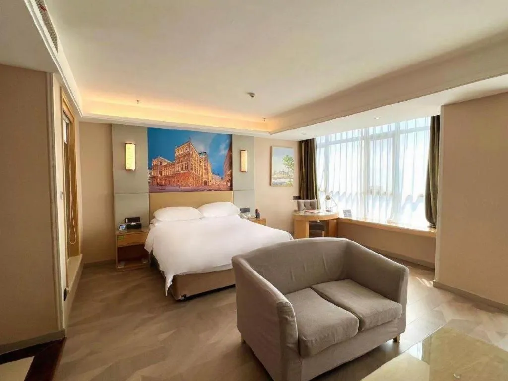 Bed in Vienna Hotel Shandong Qingzhou Ancient City