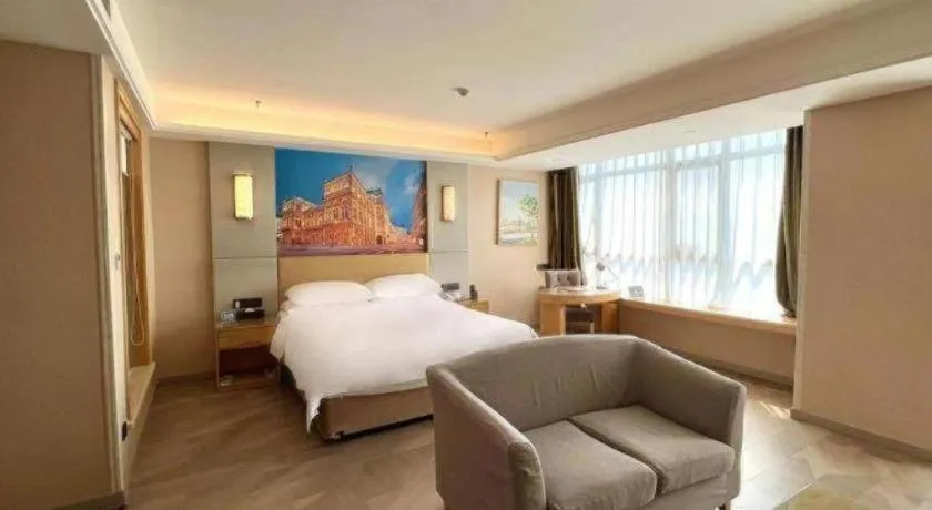 Bed in Vienna Hotel Shandong Qingzhou Ancient City