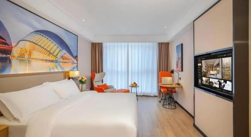 Bed in Vienna Hotel Tianjin Jinzhong Street