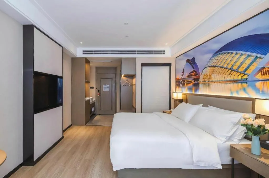 Bed in Vienna Hotel Tianjin Jinzhong Street