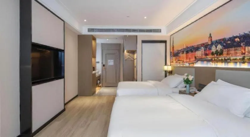 Bed in Vienna Hotel Tianjin Jinzhong Street