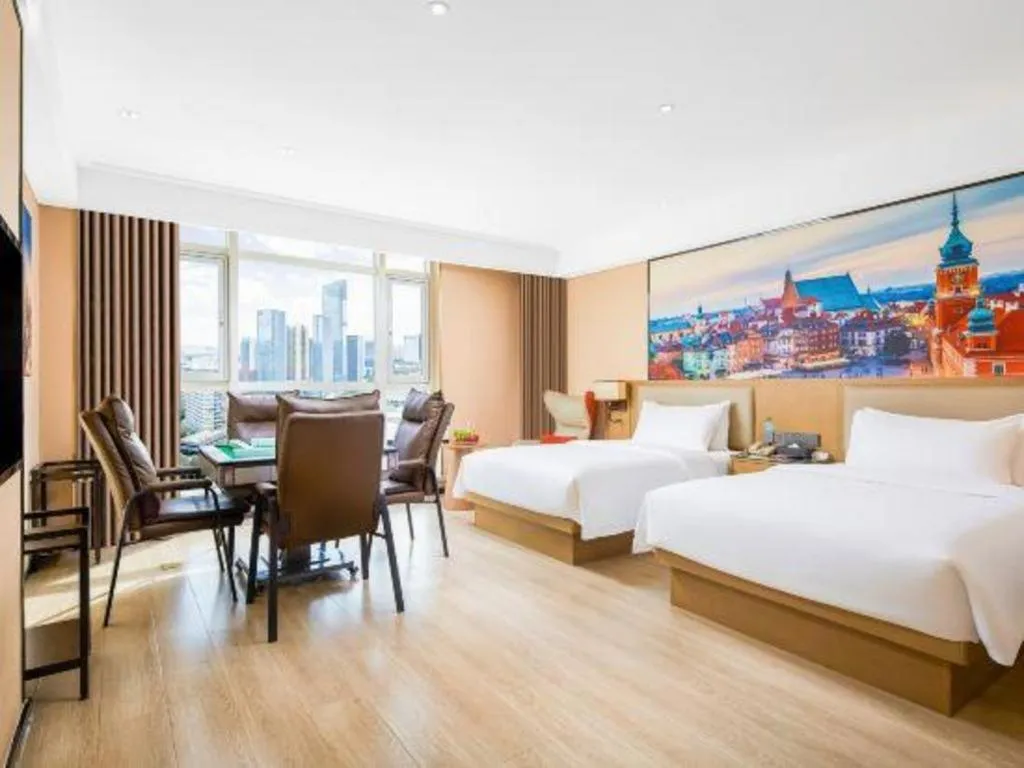 Bed in Vienna Hotel Tianjin Jinzhong Street