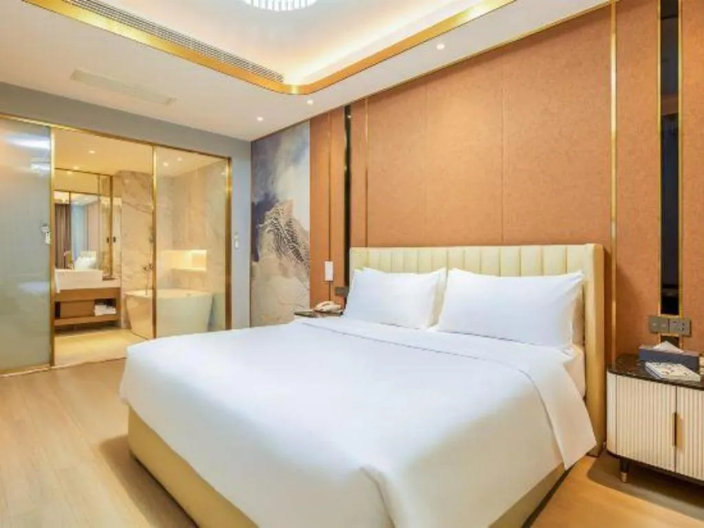 Bed in Vienna Hotel Tianjin Jinzhong Street