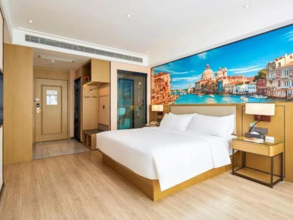 Bed in Vienna Hotel Tianjin Jinzhong Street