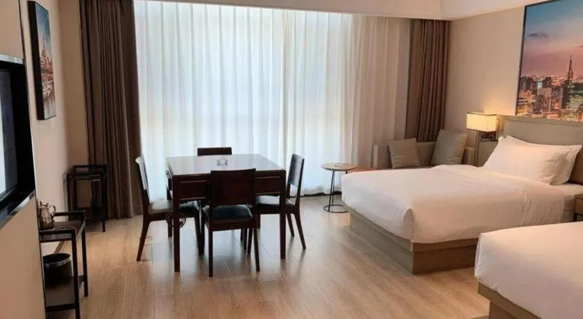 Bed in Vienna Hotel Tianjin Jinzhong Street