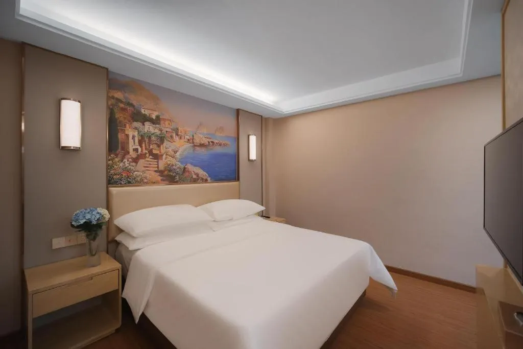 Bed in Vienna Hotel Nanchang Wanli
