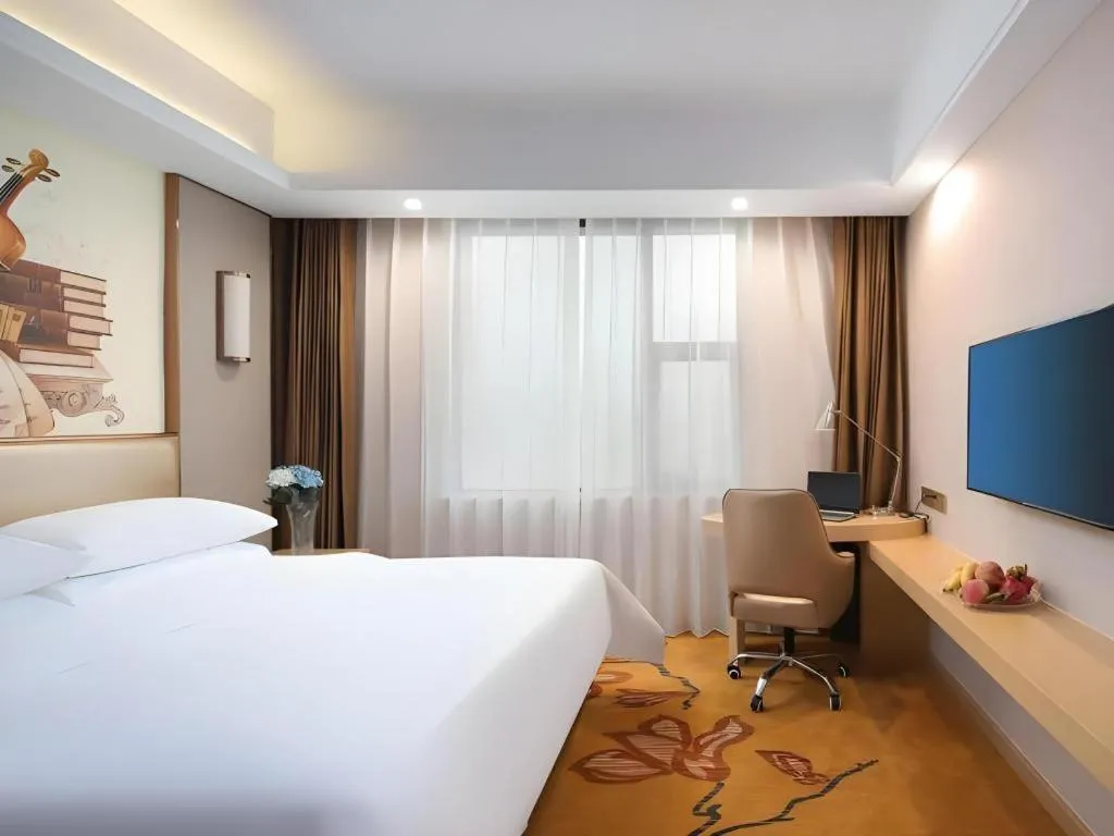Bed in Vienna Hotel Nanchang Wanli