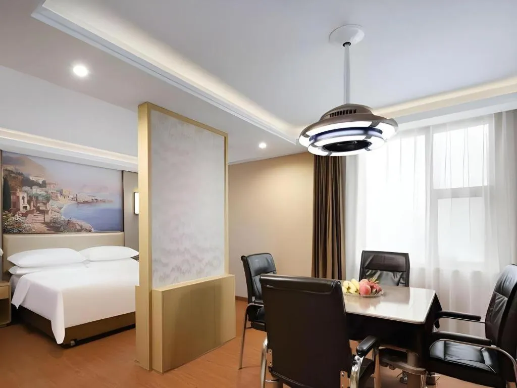 Bed in Vienna Hotel Nanchang Wanli