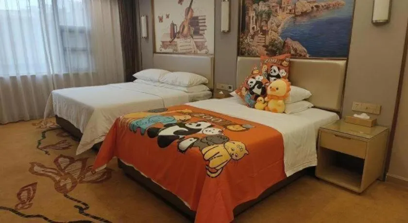 Bed in Vienna Hotel Nanchang Wanli