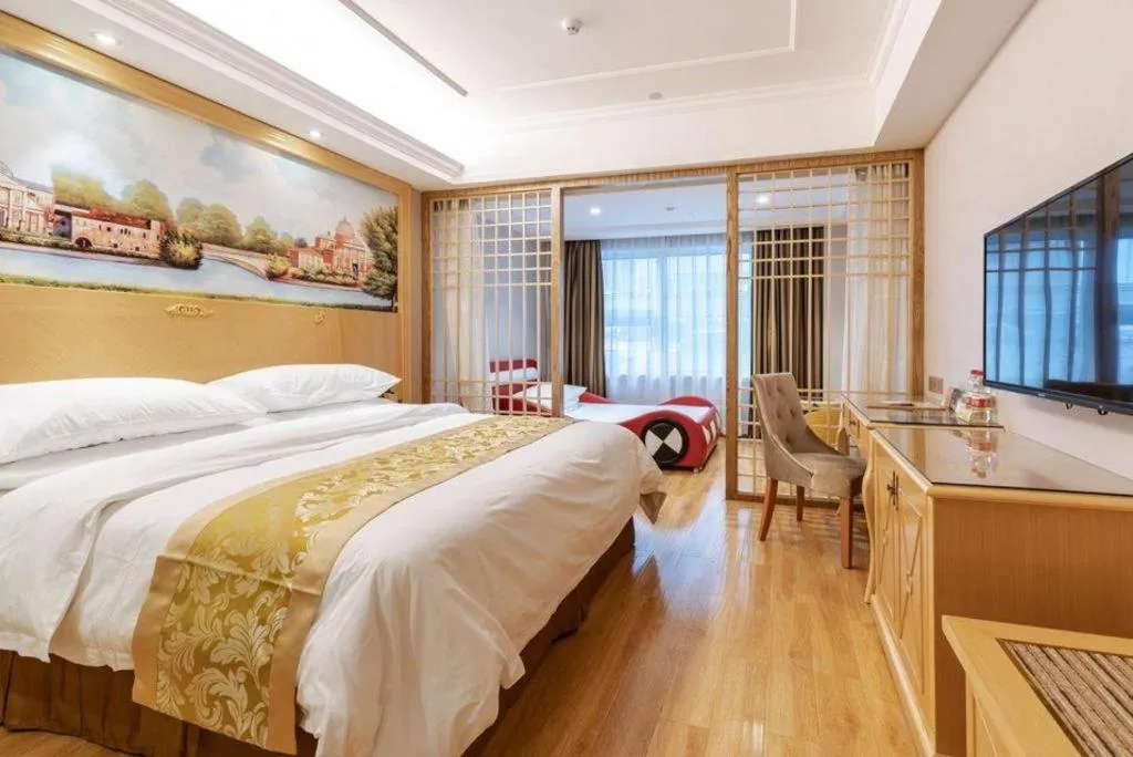 Bed in Vienna Hotel Hangzhou West Lake Qingchun Road