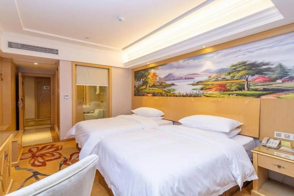 Bed in Vienna Hotel Hangzhou West Lake Qingchun Road