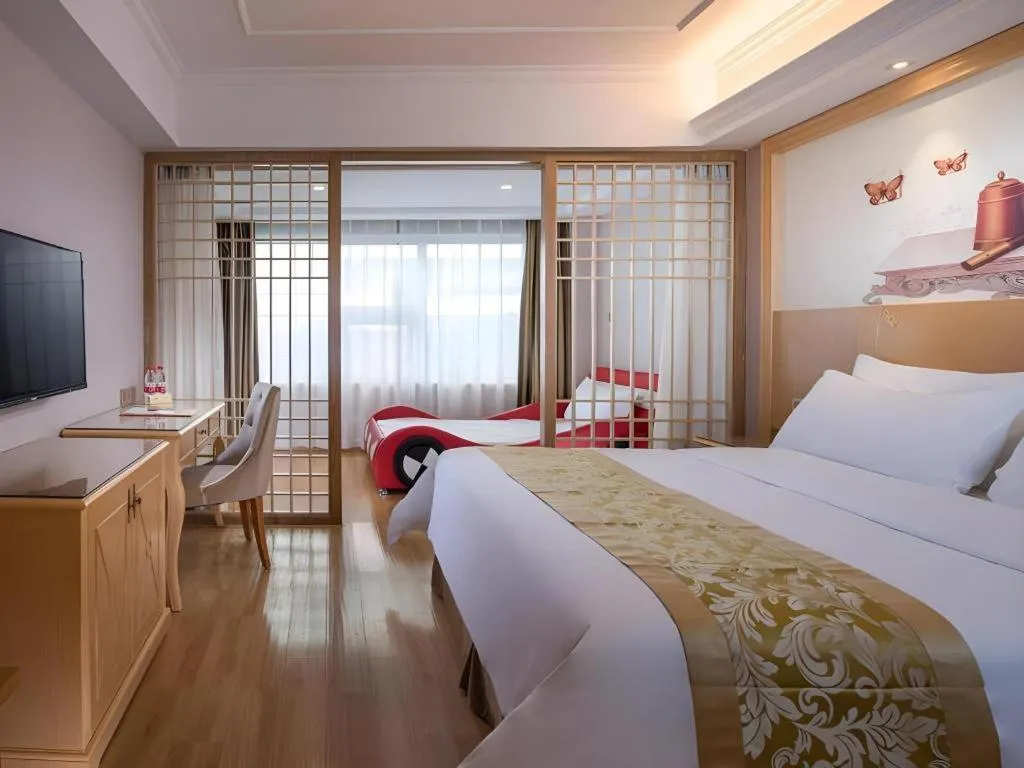 Bed in Vienna Hotel Hangzhou West Lake Qingchun Road