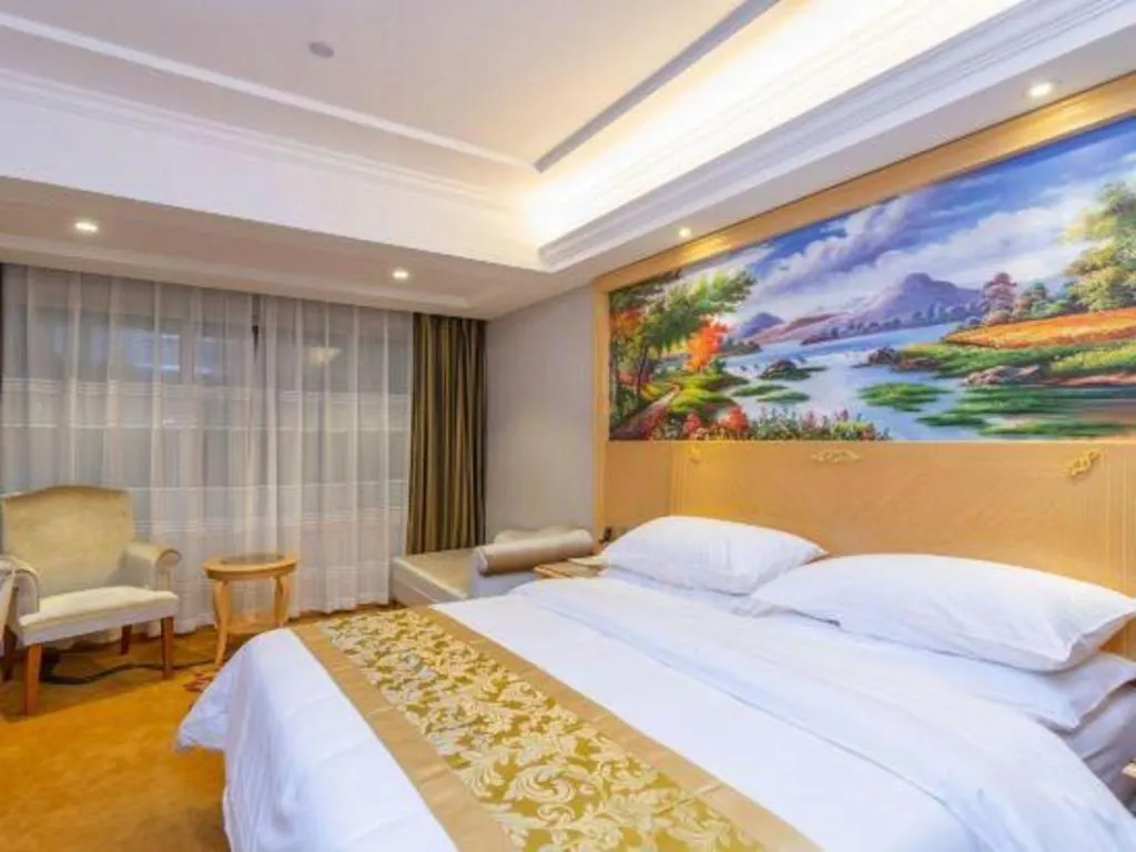 Bed in Vienna Hotel Hangzhou West Lake Qingchun Road