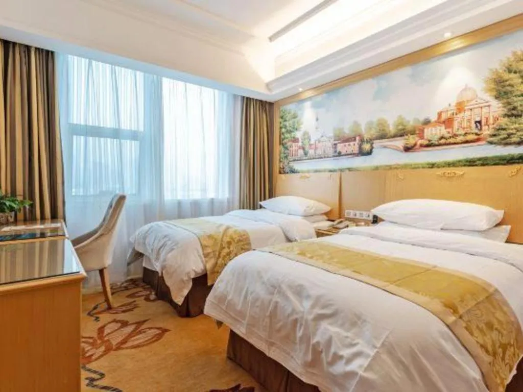 Bed in Vienna Hotel Hangzhou West Lake Qingchun Road