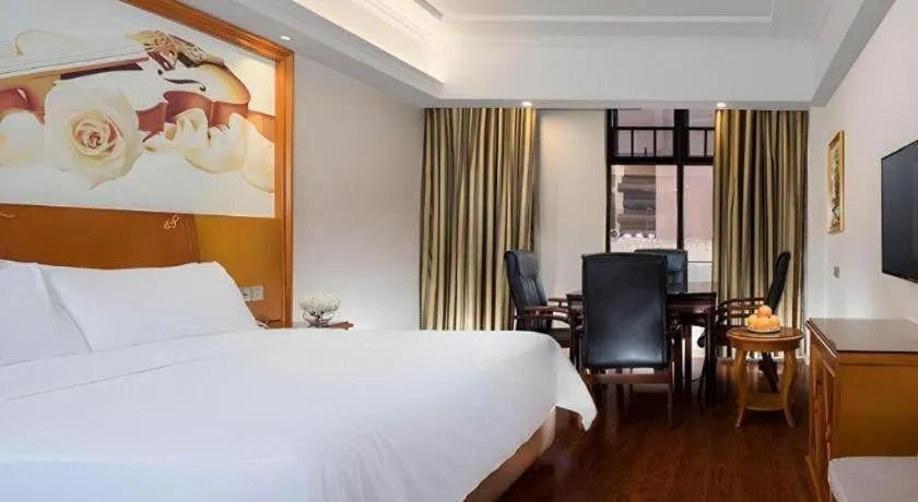 Bed in Vienna Hotel Hunan Shaoyang South Railway Station