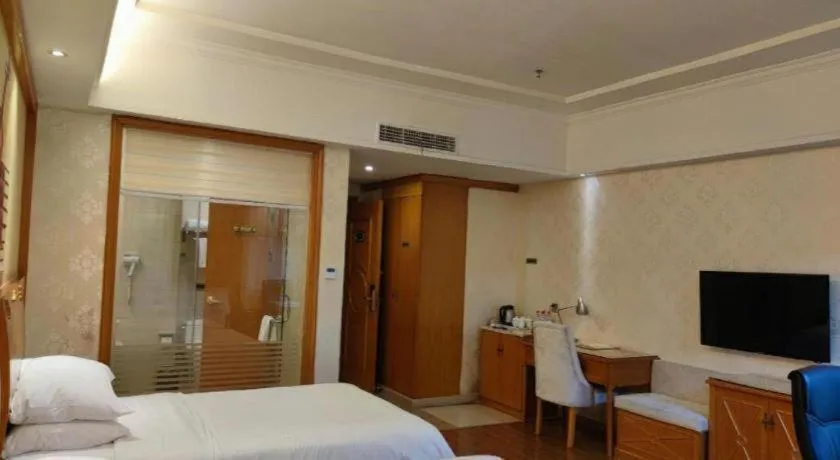 Bed in Vienna Hotel Hunan Shaoyang South Railway Station