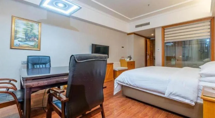 Bed in Vienna Hotel Hunan Shaoyang South Railway Station