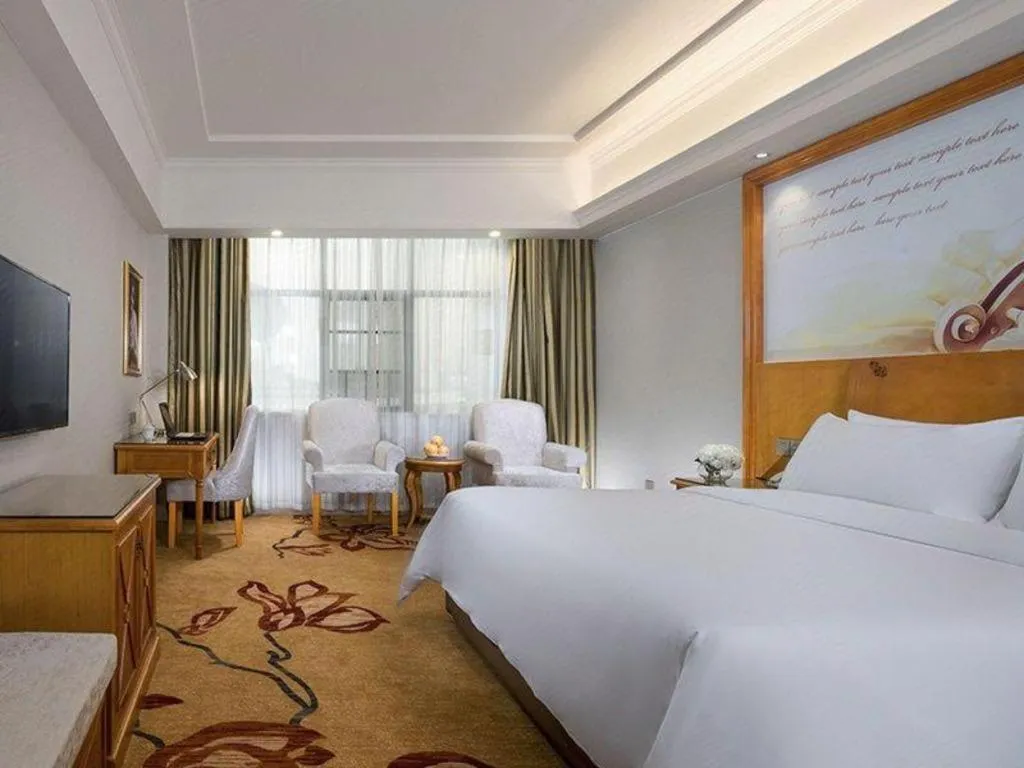 Bed in Vienna Hotel Hunan Shaoyang South Railway Station