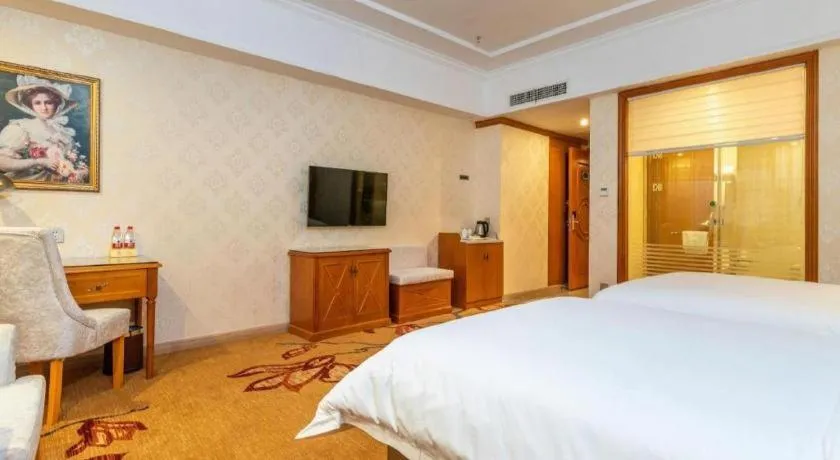 Bed in Vienna Hotel Hunan Shaoyang South Railway Station