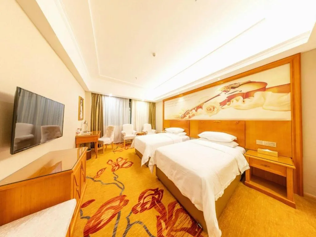 Bed in Vienna Hotel Hunan Shaoyang South Railway Station