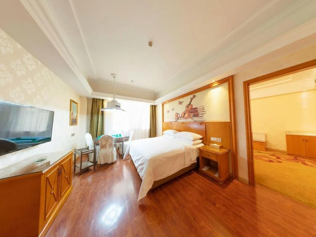 Bed in Vienna Hotel Hunan Shaoyang South Railway Station