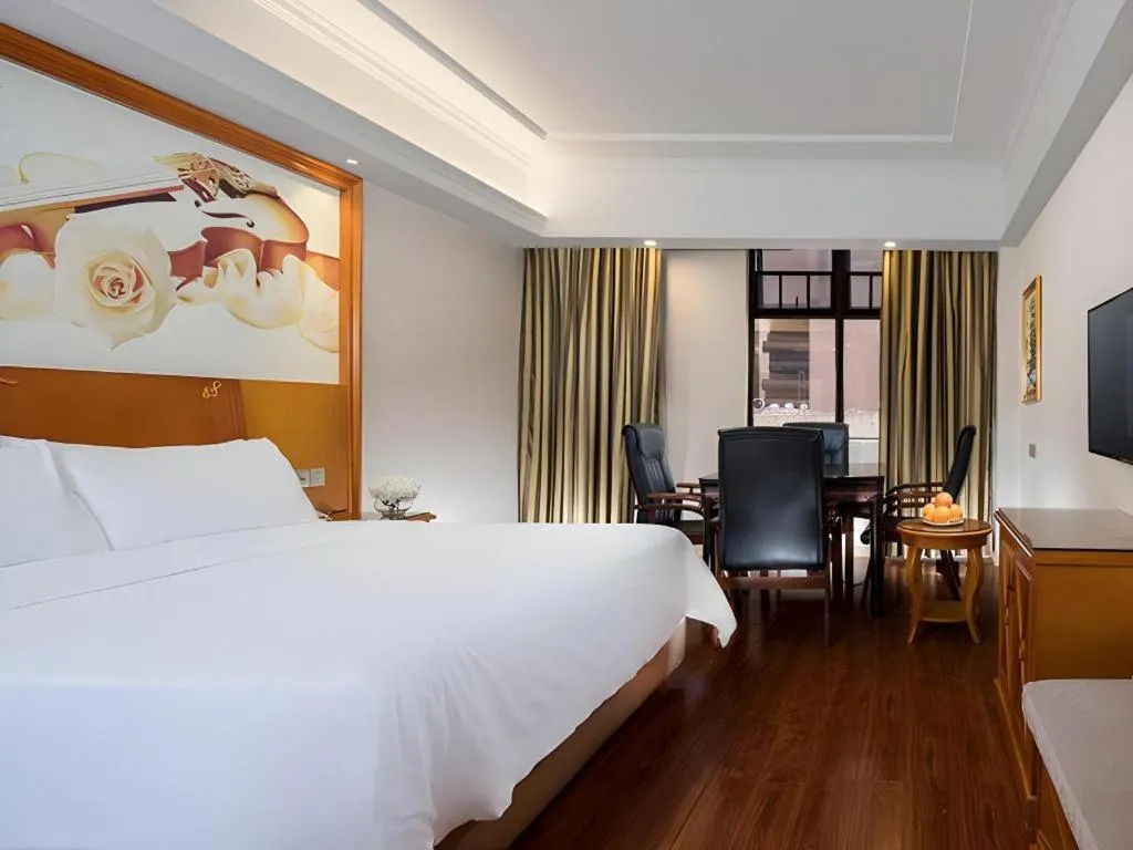 Bed in Vienna Hotel Hunan Shaoyang South Railway Station