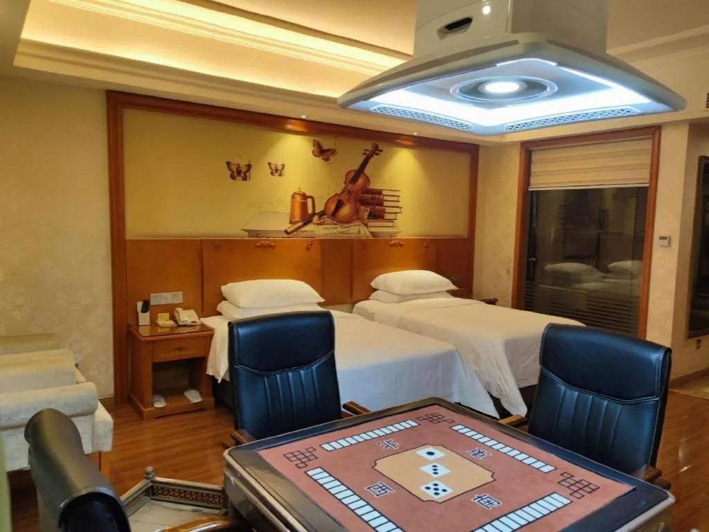 Bed in Vienna Hotel Hunan Shaoyang South Railway Station