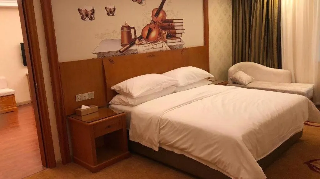 Bed in Vienna Hotel Hunan Shaoyang South Railway Station