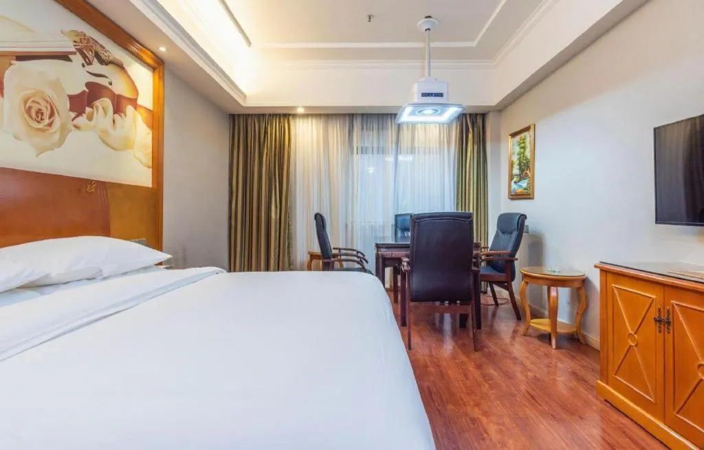 Bed in Vienna Hotel Hunan Shaoyang South Railway Station