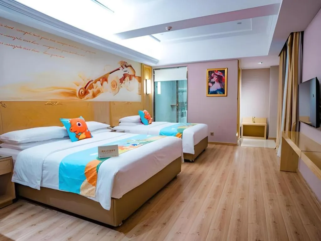 Bed in Vienna Hotel Chongqing Jiefangbei Hongyadong