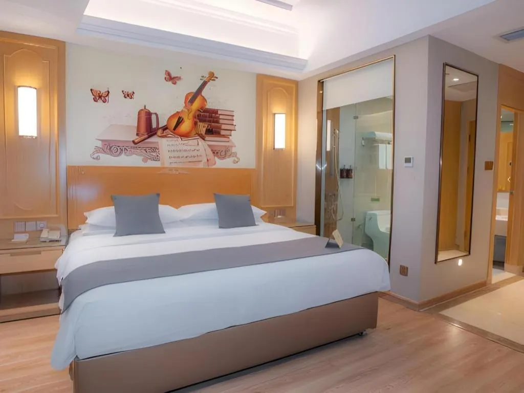 Bed in Vienna Hotel Chongqing Jiefangbei Hongyadong