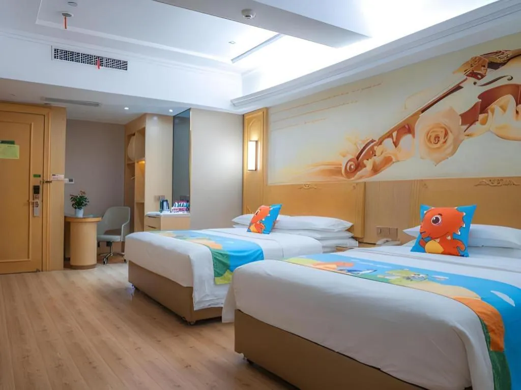 Bed in Vienna Hotel Chongqing Jiefangbei Hongyadong