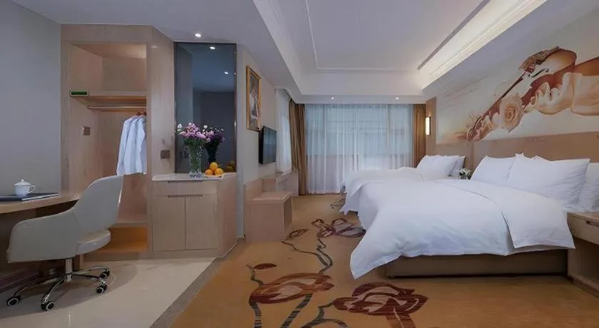 Bed in Vienna Hotel Chongqing Jiefangbei Hongyadong