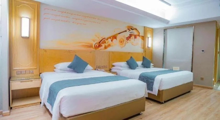 Bed in Vienna Hotel Chongqing Jiefangbei Hongyadong