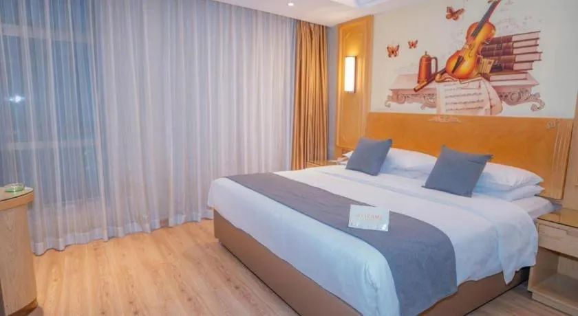 Bed in Vienna Hotel Chongqing Jiefangbei Hongyadong