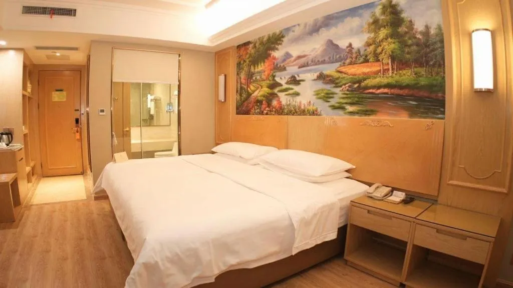 Bed in Vienna Hotel Chongqing Jiefangbei Hongyadong