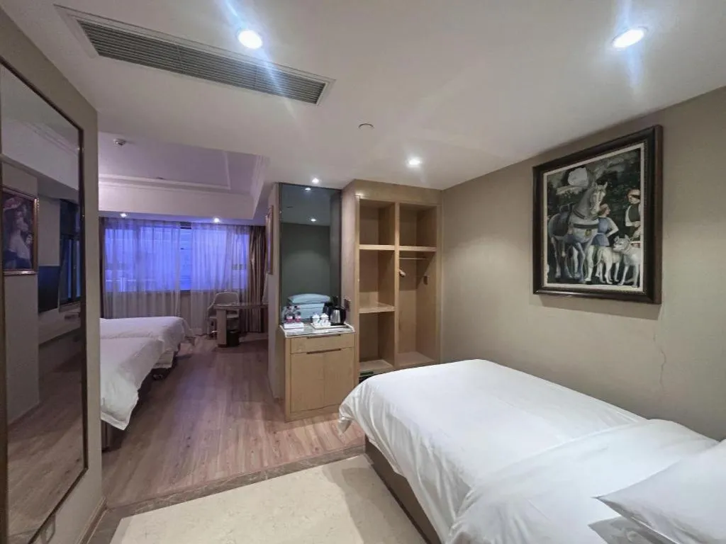 Bed in Vienna Hotel Chongqing Jiefangbei Hongyadong