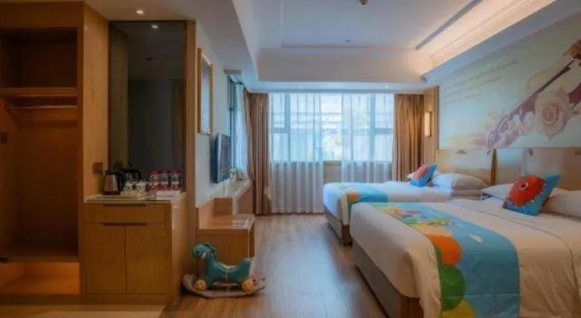 Bed in Vienna Hotel Chongqing Jiefangbei Hongyadong