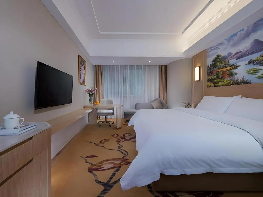 Bed in Vienna Hotel Chongqing Jiefangbei Hongyadong