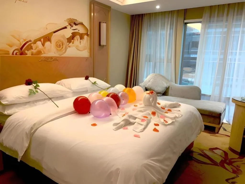 Bed in Vienna Hotel Chongqing Jiefangbei Hongyadong