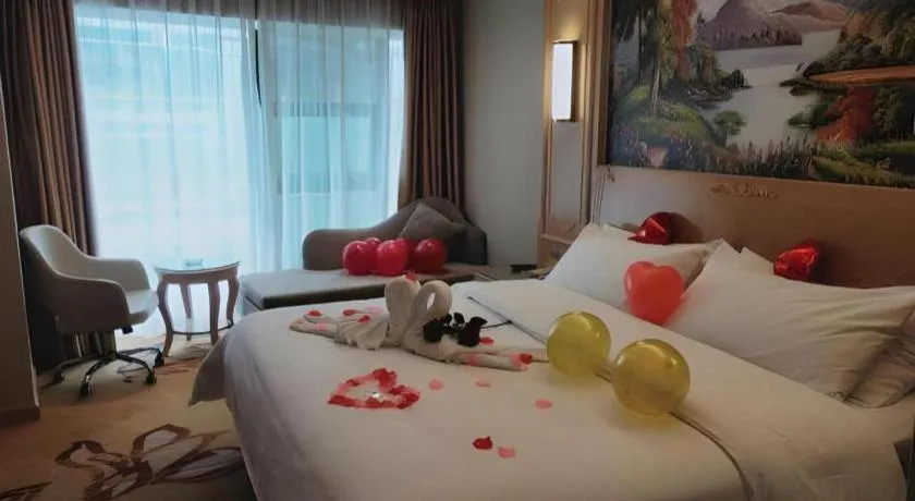 Bed in Vienna Hotel Chongqing Jiefangbei Hongyadong