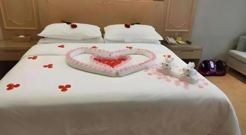 Bed in Vienna Hotel Chongqing Jiefangbei Hongyadong