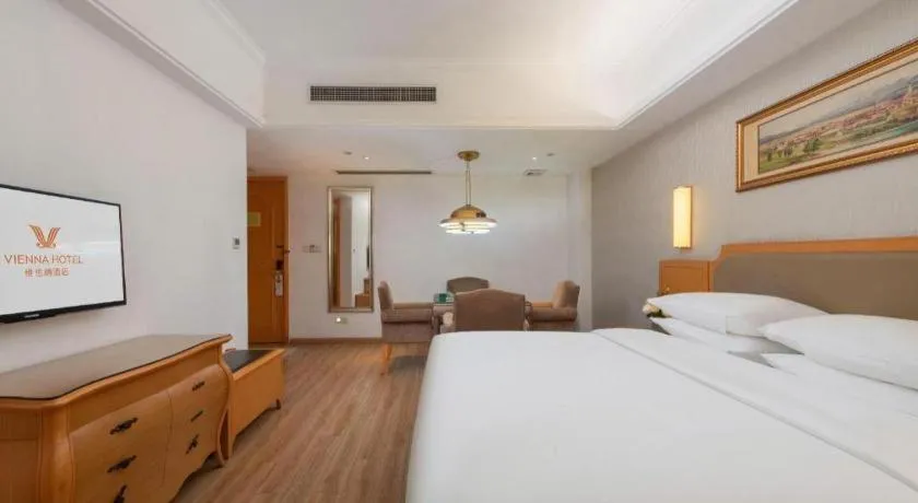Bed in Vienna Hotel Guangdong Foshan Wenhua North Road
